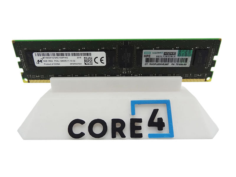 HP 731656-381 HPE DIMM 8GB PC3L-12800R