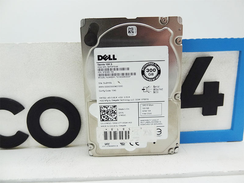 DELL 745GC 300GB 10K 2.5 6GBPS SAS HDD