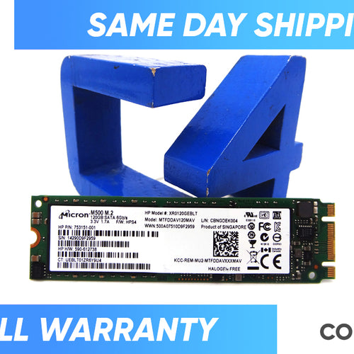 HP 753151-001 120GB 6G SATA 2280 MLC M.2 SSD-C