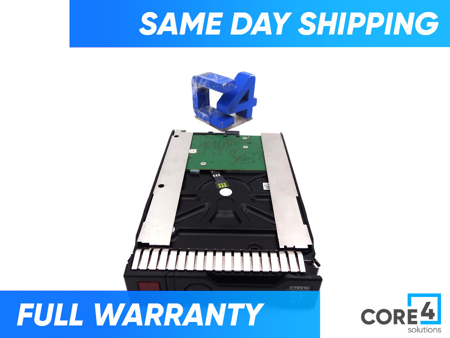 HP 765863-001 4TB 12G SAS 7.2K RPM LFF - 765257-B21, 765266-001