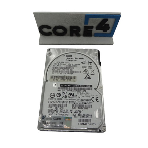 HP 768788-004 HPE 1.2TB 12G 10K 2.5 SAS HDD