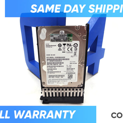 HP 785412-001 300GB SAS 12G 10K SFF - 785071-B21, 785087-001