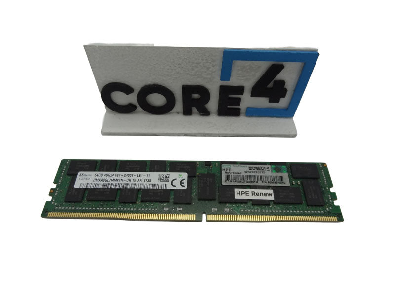 HP 809085-091 HP 64GB 4RX4 PC4-2400T MEMORY