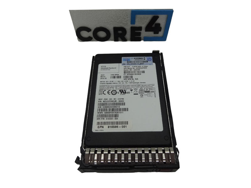 HP 816576-B21 HP 3.84TB SSD - SAS - Read Intensive-3