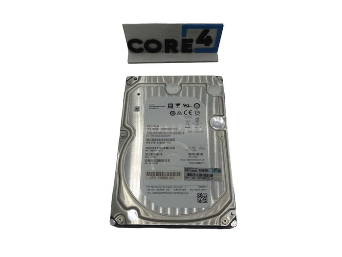 HP 819199-001 HPE 8TB 7.2K SAS 12G 3.5 512e-SGT