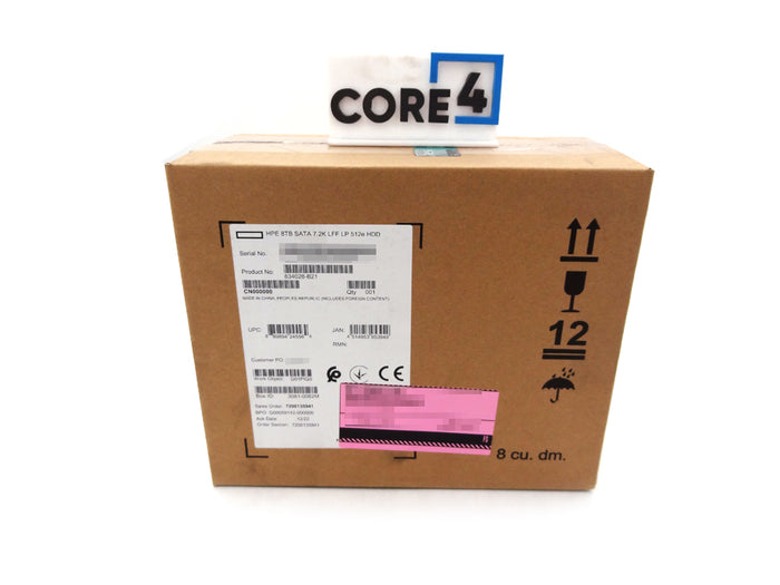 HP 834028-B21 HPE 8TB SATA 6G MDL SAS HD