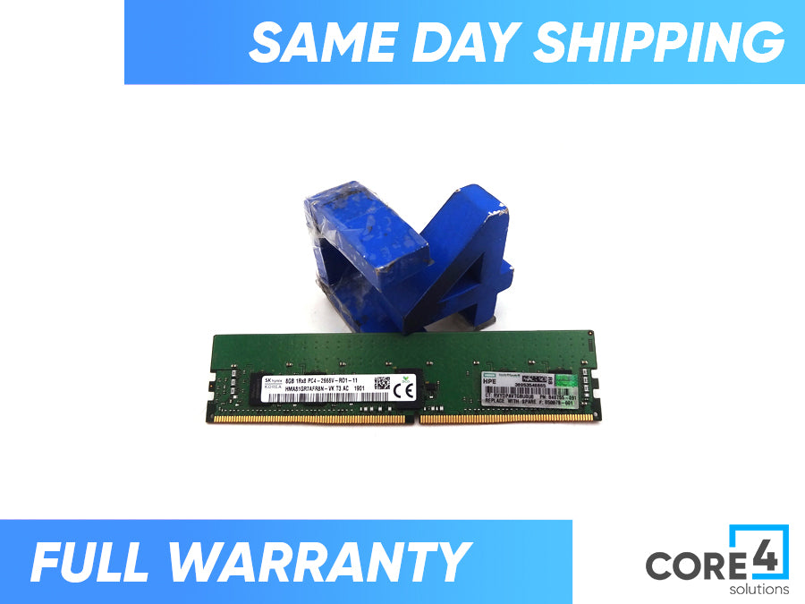 HP 840755-091 8GB 1RX8 PC4-2666V-R SMART KIT - 815097-B21, 850879-001