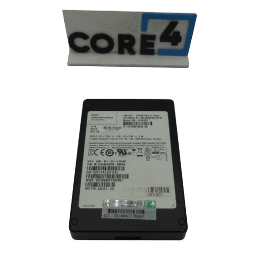 HP 844761-001 HPe 3Par 400GB SAS 12G 2.5 SFF StoreServ 8000