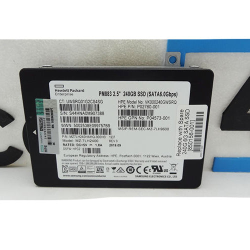 HP 850156-001 HP 240GB SATA 6G 2.5 SYNERGY