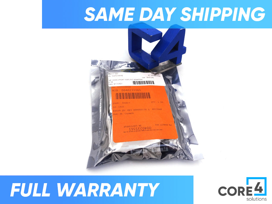 HP 854177-001 10GB 2-PORT 535FLR-T ADAPTER - 817721-B21, 817719-001