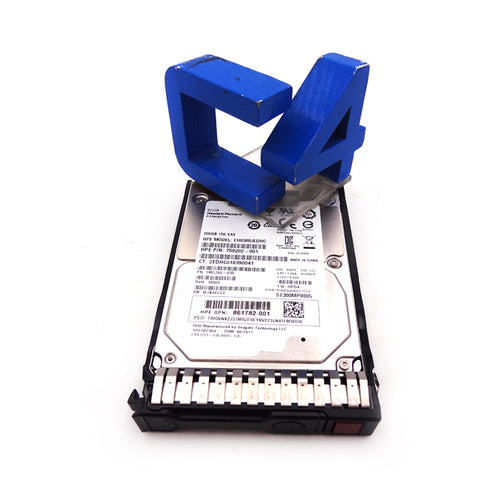 HP 861780-B21 300GB 12G SAS 15K SFF SC ENT - 759208-B21, 759546-001, 759202-001, 862125-001, 759221-002