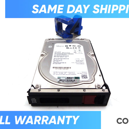 HP 862136-001 6TB SAS 12G BUSINESS CRITICAL 7.2K LFF - 861746-B21