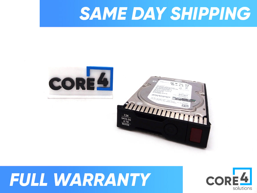 HP 862138-001 6TB SATA 6G MIDLINE 7.2K LFF - 861750-B21