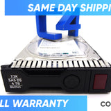 HP 862141-001 4TB SAS 12G MIDLINE 7.2K LFF - 861756-B21