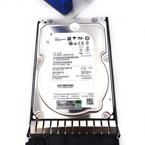 HP 864919-001 HPE 6TB 7.2K 12G 3.5INCH MDL SAS HDD