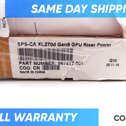 HP 867417-001 XL270D GEN9 GPU RISER *New Bulk*