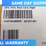 HP 867527-001 PCIE, RISER CARD, RIGHT - 855411-001