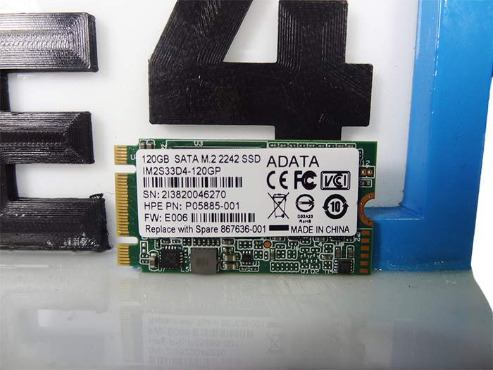 HP 867636-001 HPE 120GB SATA M.2 2242 SSD