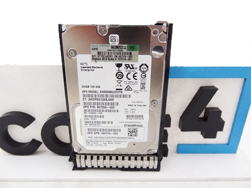 HP 870795-001 HPE 900GB SAS 12G 15K SFF