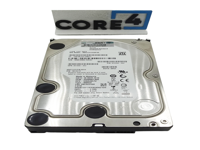 HP 872329-002 HP 2TB 6G SATA 7.2K-HGST