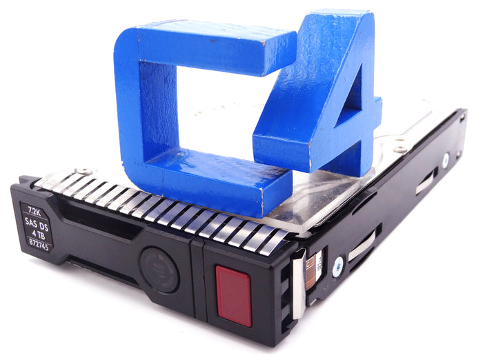 HP 872745-001 4TB SAS 12G LFF SC DS HDD - 872487-B21