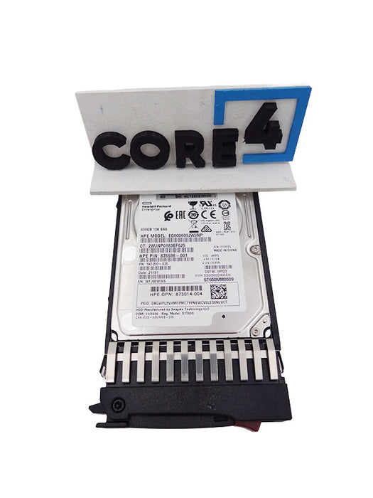 HP 873010-B21 HPE 600GB 10K 12G SAS ST DC DRIVE