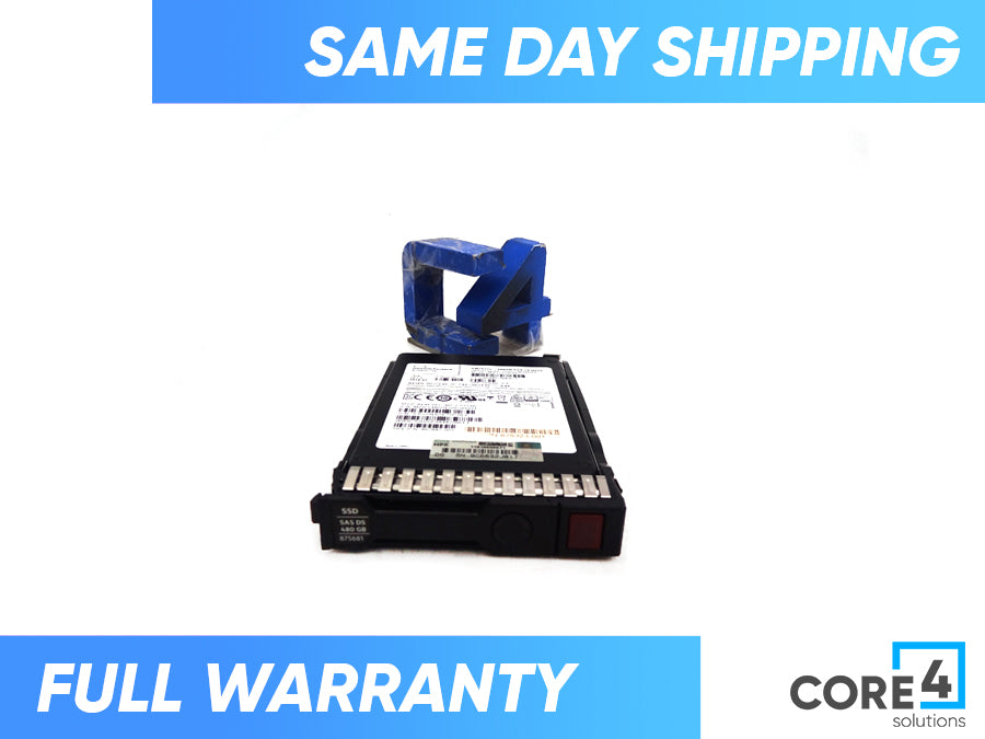 HP 875681-001 480GB SAS 12G RI SFF SSD - 875311-B21