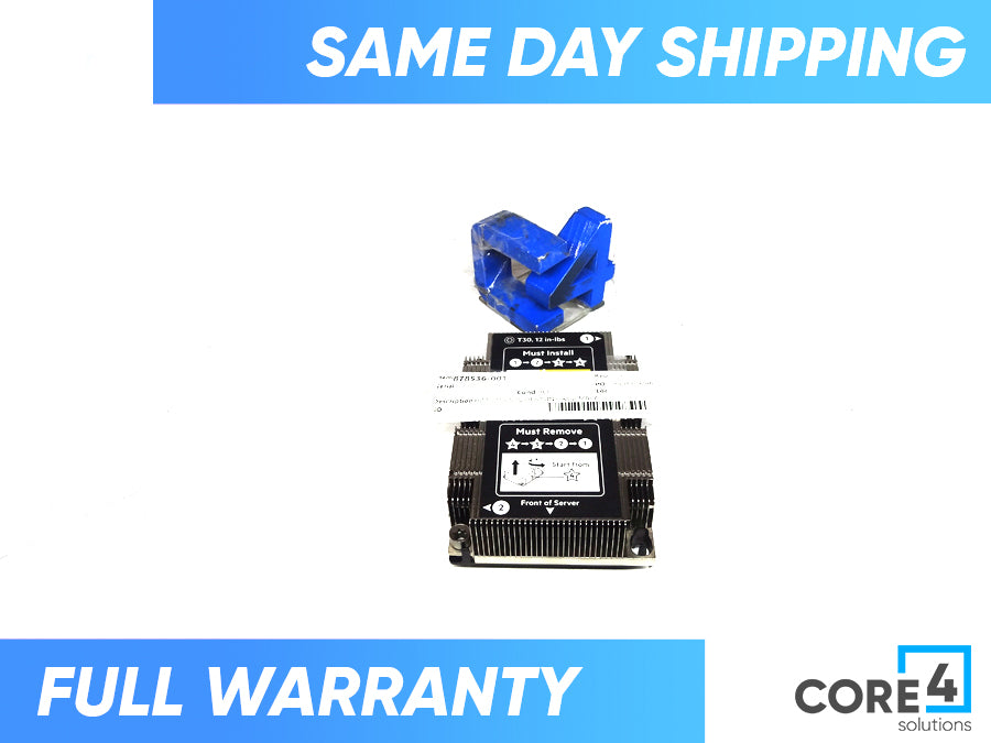 HP 878536-001 DL160 G10 HEATSINK ASSEMBLY
