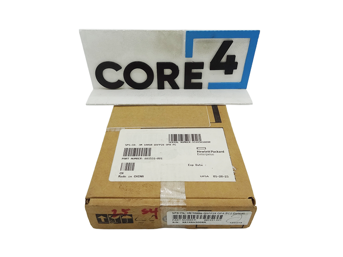 HP 881531-001 HPE 3M 100Gb QSFP28 OPA Optical PC2.