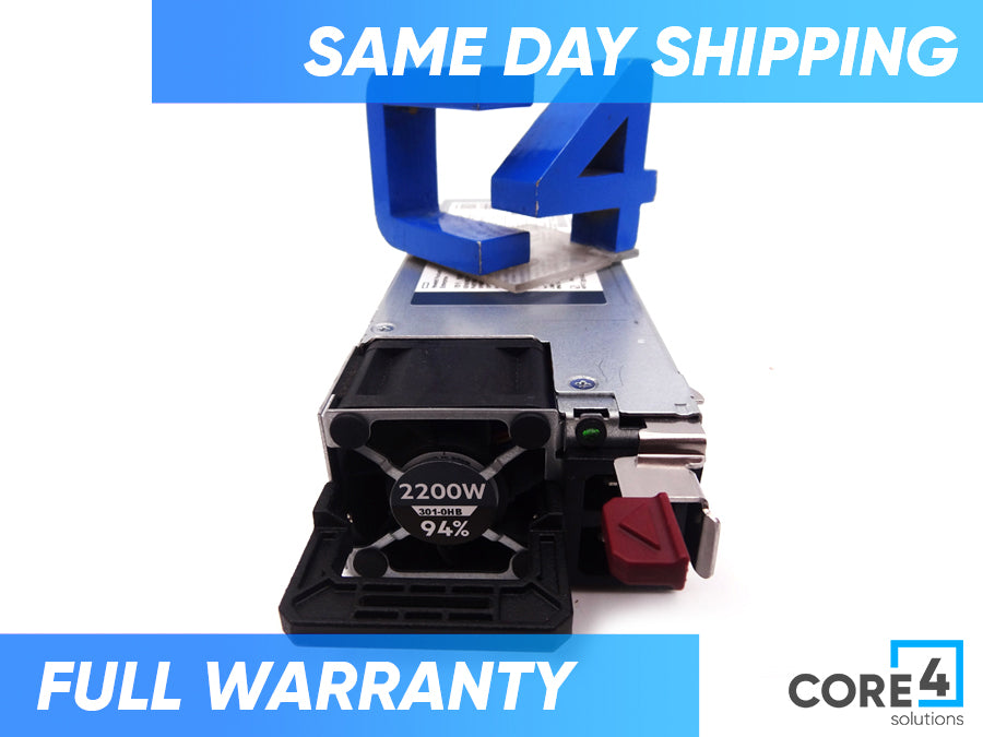 HP 882135-001 Flex Slot Platinum Hot Plug PSU 2200W 12V
