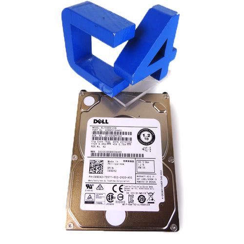 DELL 89D42 1.2TB 10K 2.5IN 12GS SAS HARD DRIVE
