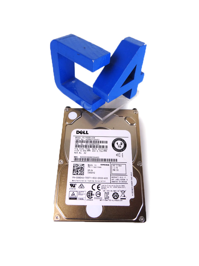 DELL 89D42 1.2TB 10K 2.5IN 12GS SAS HARD DRIVE