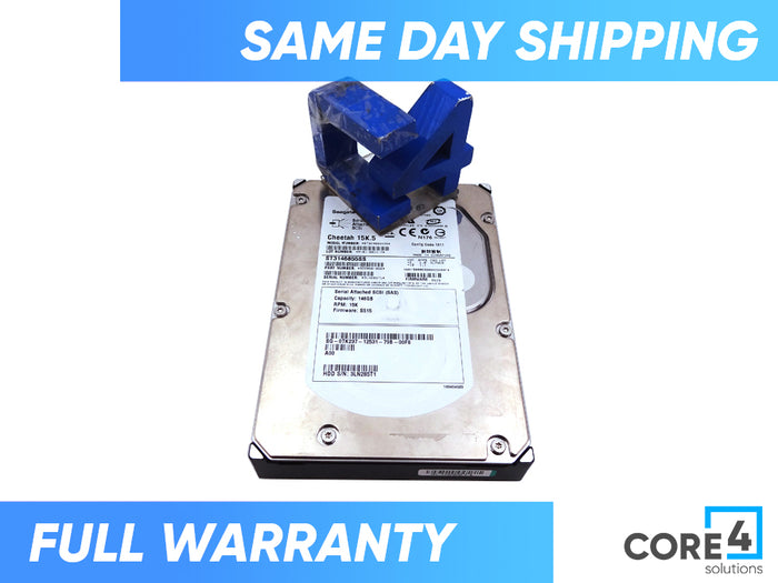 SEAGATE 9Z2066-052 146GB 15K SAS 3.5 DISK DRIVE