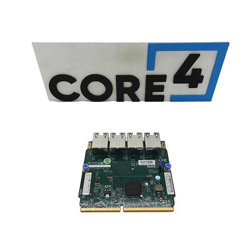 SUPERMICRO AOC-MGP-I4M 4P 1G RJ45 SIOM NIC