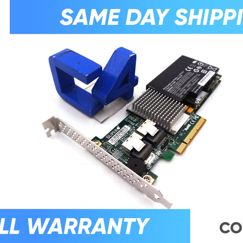 SUPERMICRO AOC-SASLP-H8IR 8-PORT SAS 3GBPS RAID CONTROLLER