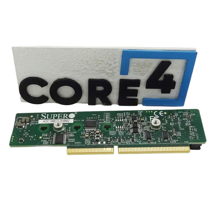 SUPERMICRO AOC-SMG3-2H8M2 2x Hybrid NVMeSATA M.2 SSD AOC for Twin Pro,HF,RoHS