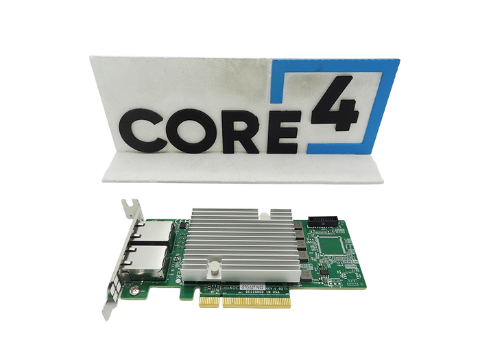 SUPERMICRO AOC-STG-B2T-NI22 Dual Port 10GbE RJ45 PCIe NIC