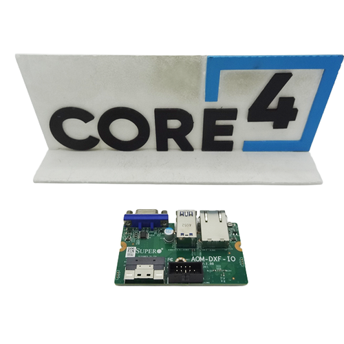 SUPERMICRO AOM-DXF-IO Rear IO board with VGA, RJ45 management, USB, and COM