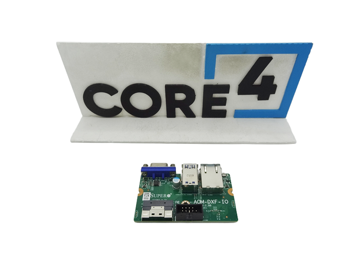 SUPERMICRO AOM-DXF-IO Rear IO board with VGA, RJ45 management, USB, and COM