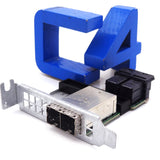 SUPERMICRO AOM-SAS3-8I8E-LP 2-PORT EXTERNAL TO INTERNAL ADAPTER