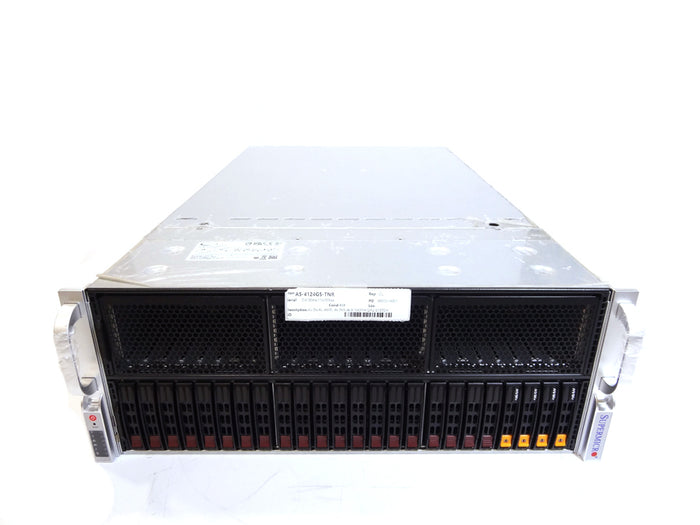 SUPERMICRO AS-4124GS-TNR 4U DUAL AMD, 8x DOUBLE WIDTH GPU SYSTEM