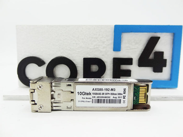 MISC AXS85-192-M3 10G SFP+ SR 850nm, up to 300m MMF Transceiver
