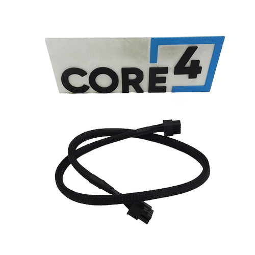 MISC B0F1YH8PVM 65CM, 8-Pin to 6+2 Pin, Male-to-Male GPU Cable Adapter