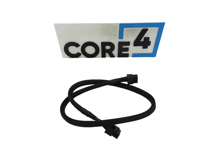 MISC B0F1YH8PVM 65CM, 8-Pin to 6+2 Pin, Male-to-Male GPU Cable Adapter