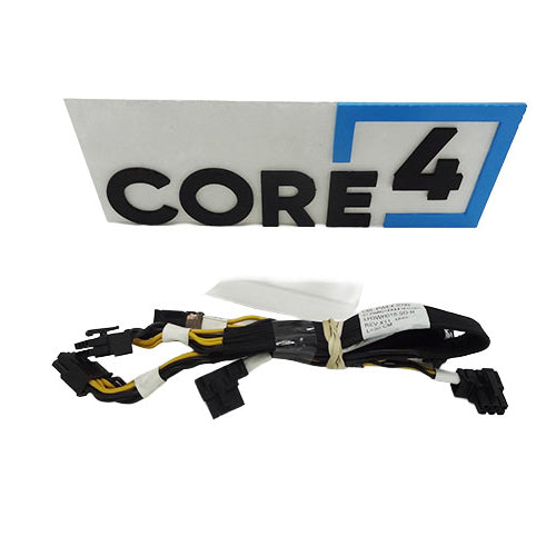 SUPERMICRO CBL-PWEX-0792 8-Pin + 6-Pin Right Angle PCIe 30cm GPU Cable