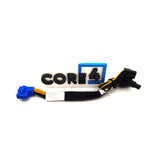 SUPERMICRO CBL-PWEX-1060 8-Pin Right Angle CPU to Two 6+2-Pin 16cm GPU Power Cable