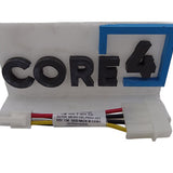 SUPERMICRO CBL-PWEX-1073 POWER EXT CABLE 2x2FP4.2 to 1x4MP5.08 2