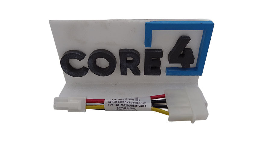 SUPERMICRO CBL-PWEX-1073 POWER EXT CABLE 2x2FP4.2 to 1x4MP5.08 2
