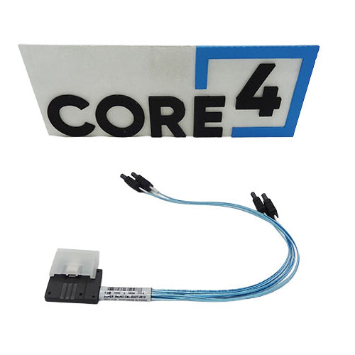 SUPERMICRO CBL-SAST-0813 Slimline SAS x8 (LE) to 4 SATA 16162626cm Cable