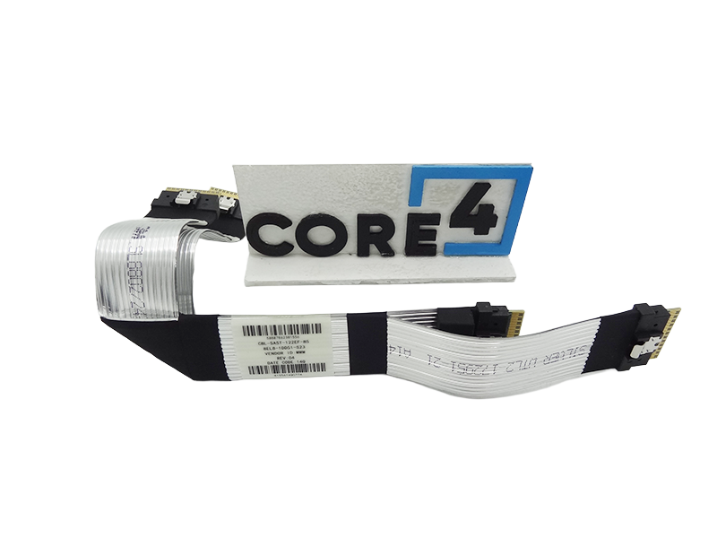 SUPERMICRO CBL-SAST-122EF-85 SLIMLINE SAS SFF-8654 to SFF-8654 12GBPS CABLE
